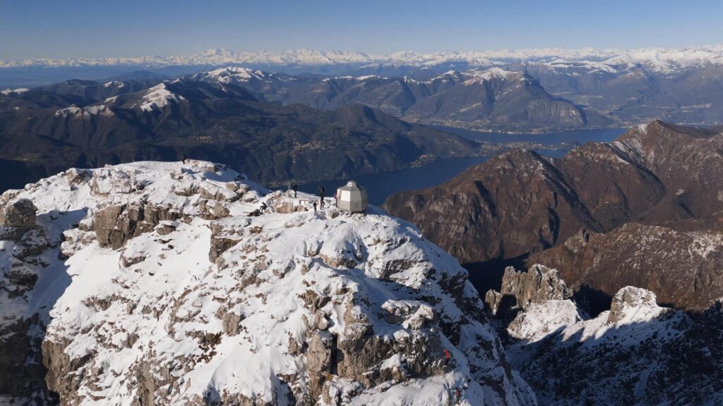 Panorama dalla vetta della Grignetta