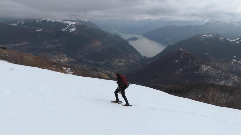 Salita al Pizzo della Croce con panorama sul Lago di Como