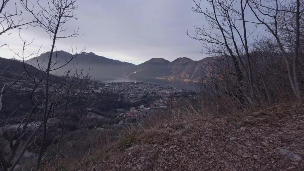 Vista panoramica sul Lago di Como