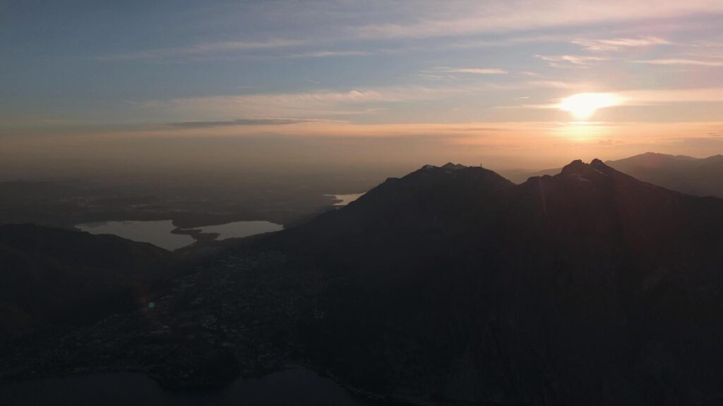 Tramonto dal Monte Coltignone