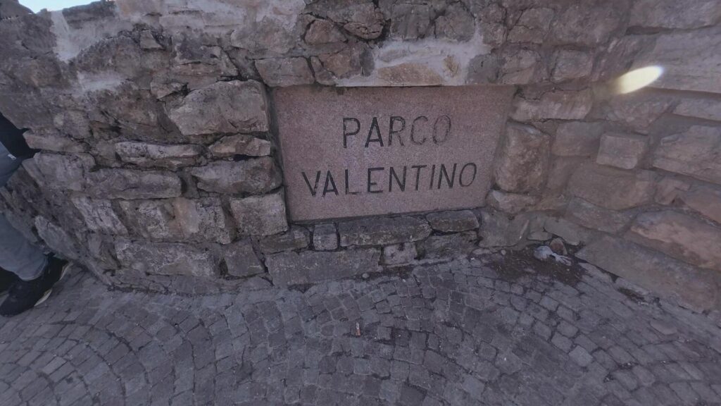 Targa Parco Valentino