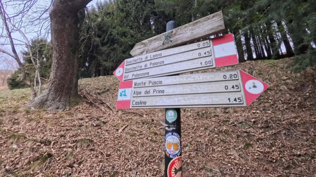 Indicazioni Palanzone