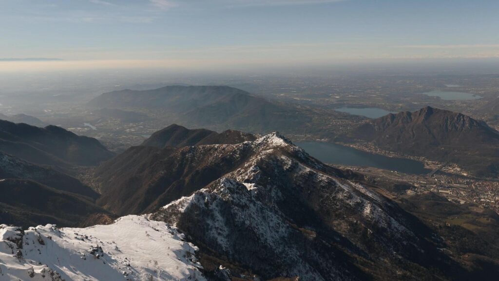 Panorami sulla Brianza e Pianura Padana