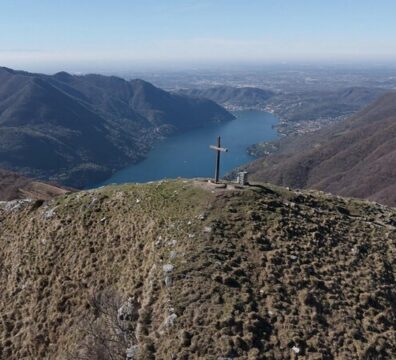 Croce di vetta del Coltignone e panorami
