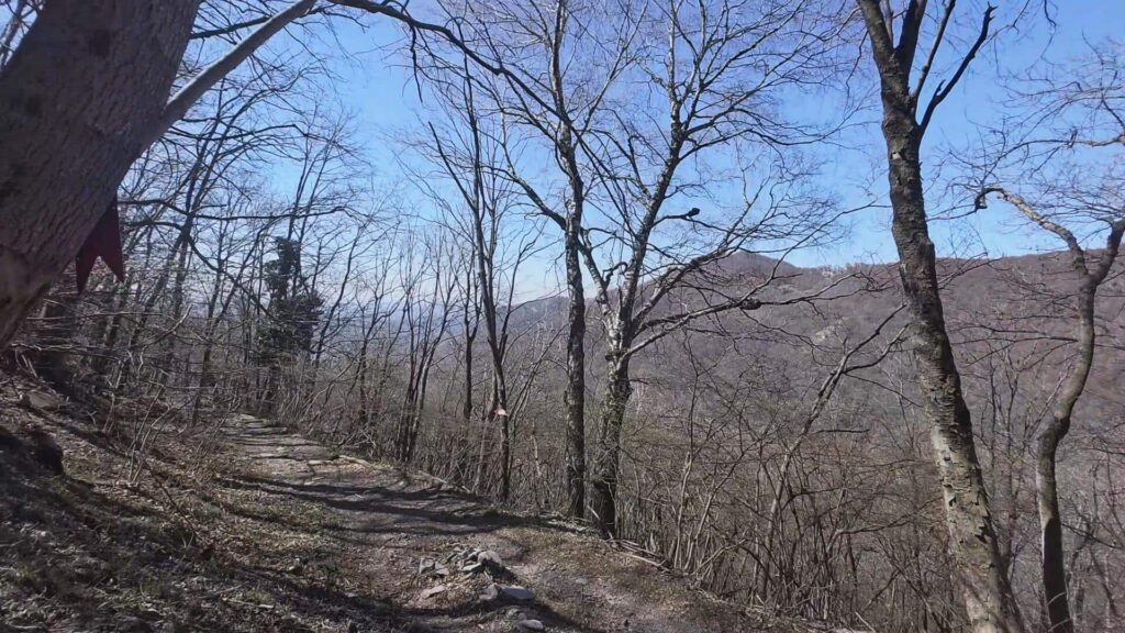 Sentiero discesa Colmegnone