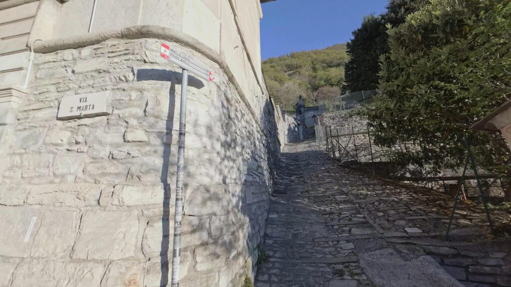 inizio sentiero Colmegnone