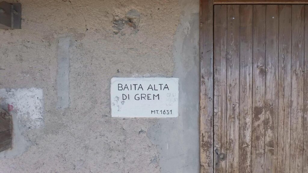 Baita alta di Grem