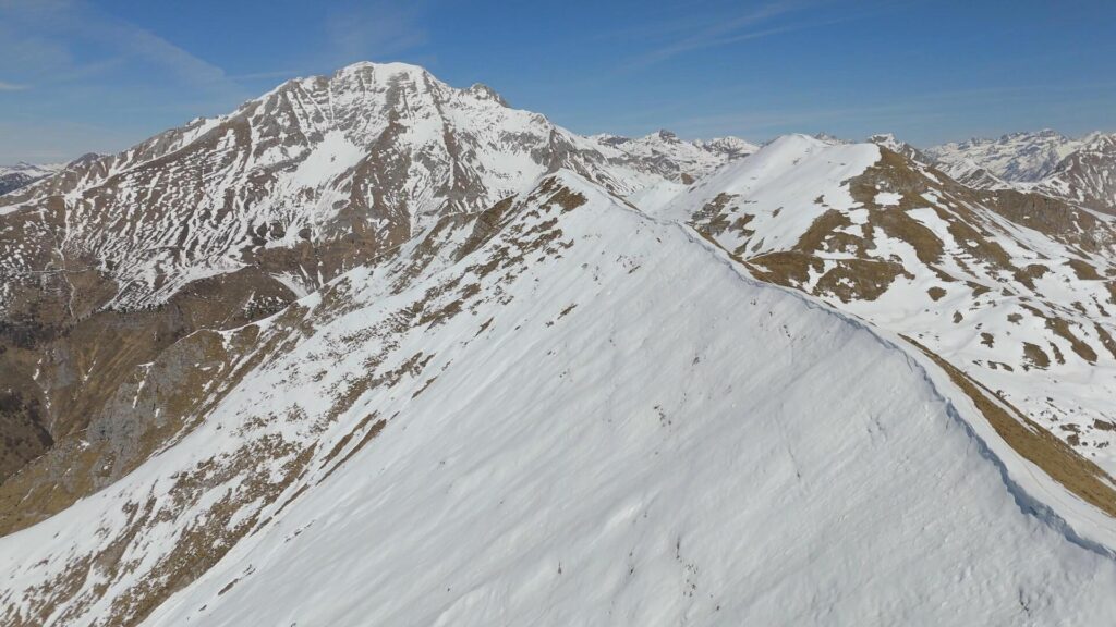 Cresta e vetta Cima di Grem