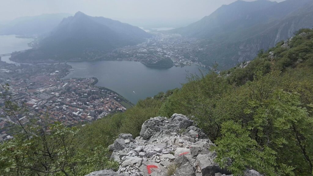 Sentiero Silvia e panorama Lecco