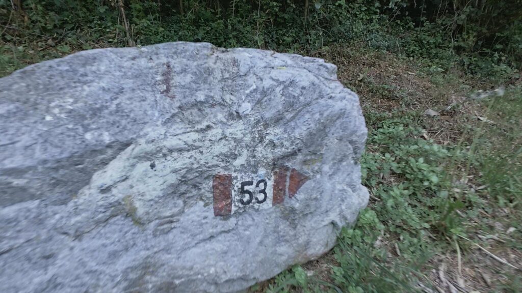 indicazioni sentiero 53 Pizzetti