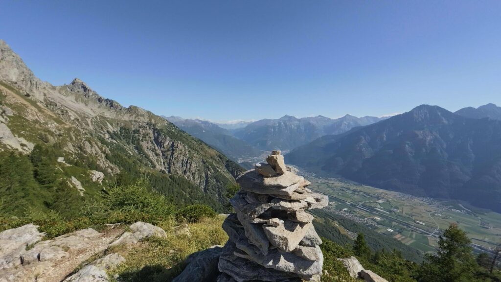 Panorami dalla salita per Sasso Bianco