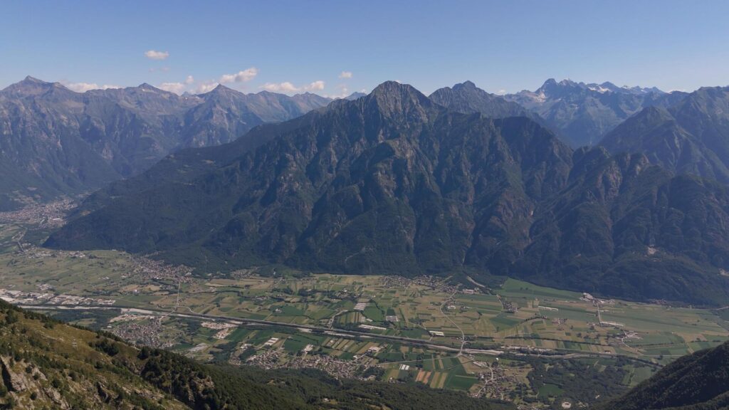 Panorami dalla salita per Sasso Bianco