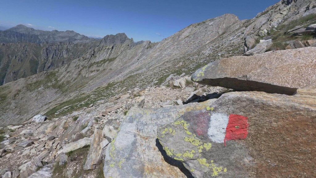 Sentiero per Sasso Canale