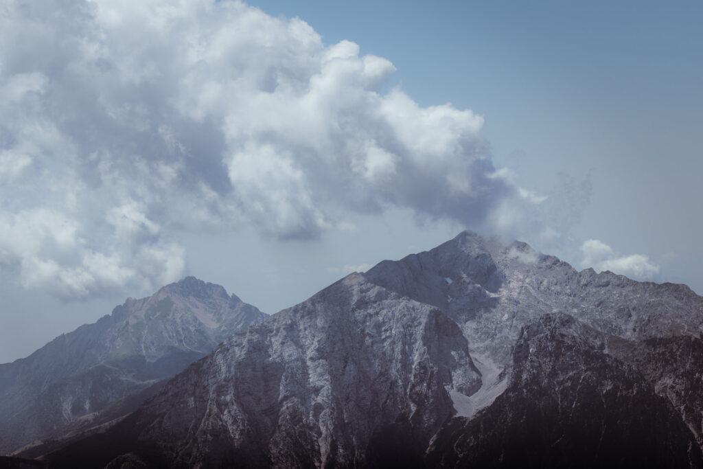 Nuvole e Grigne dal Pizzo Alto