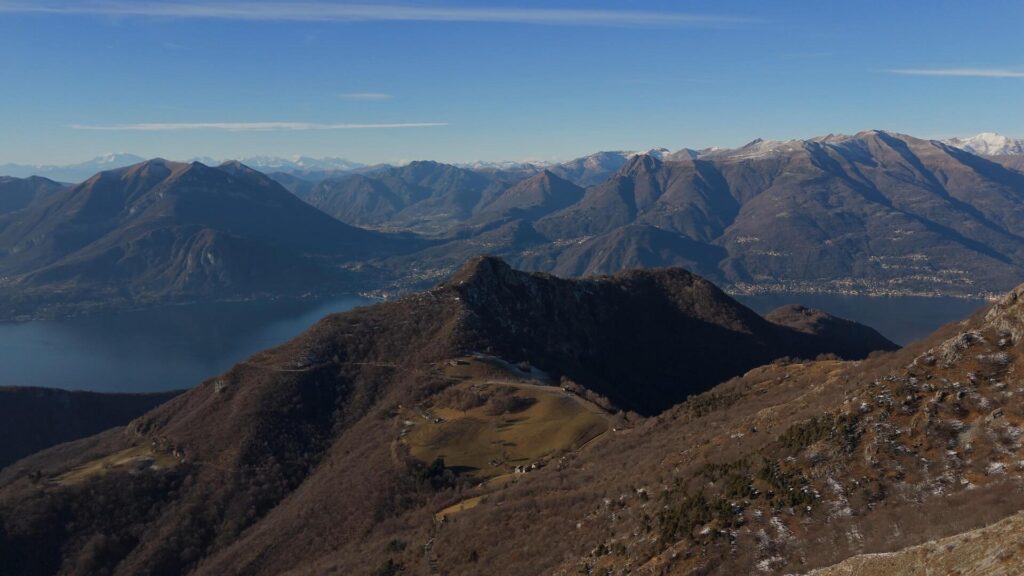 Pizzi Parlasco e panorami