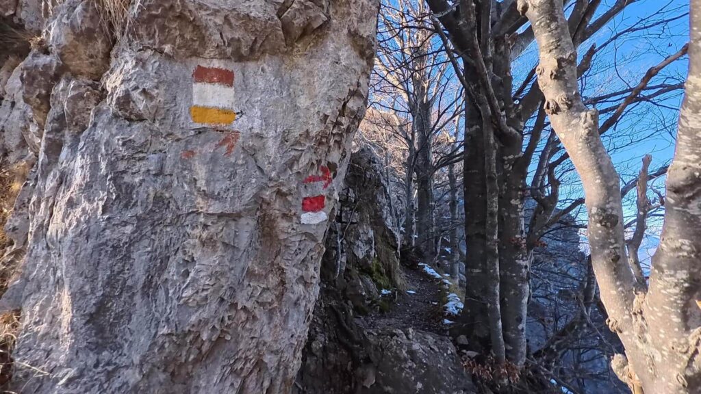 sentiero verso Parlasco