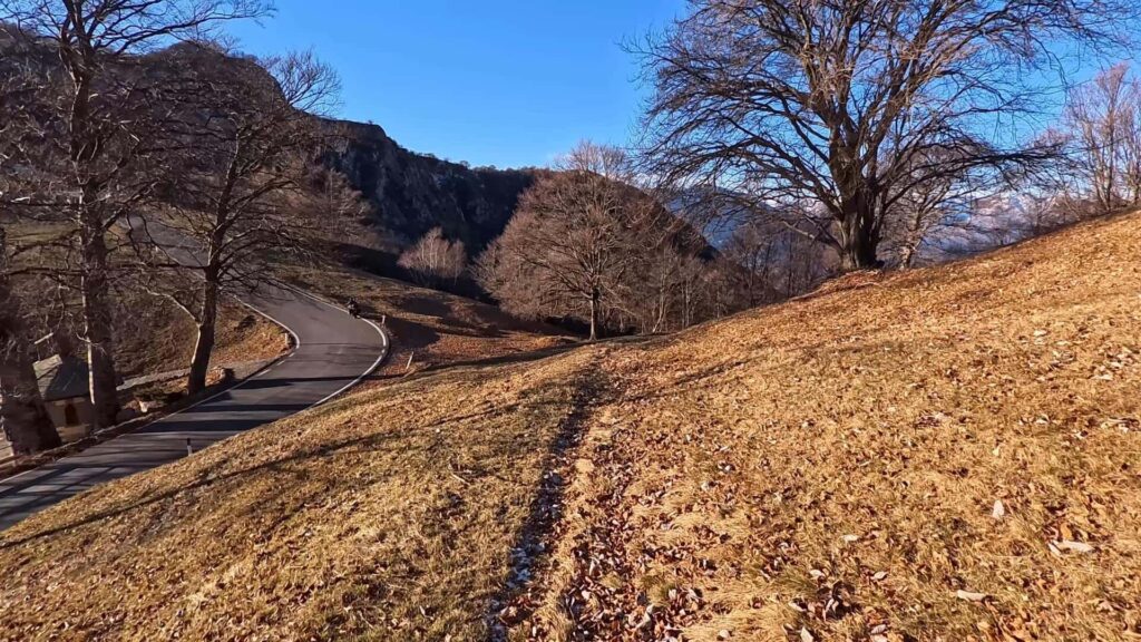 sentiero verso Parlasco