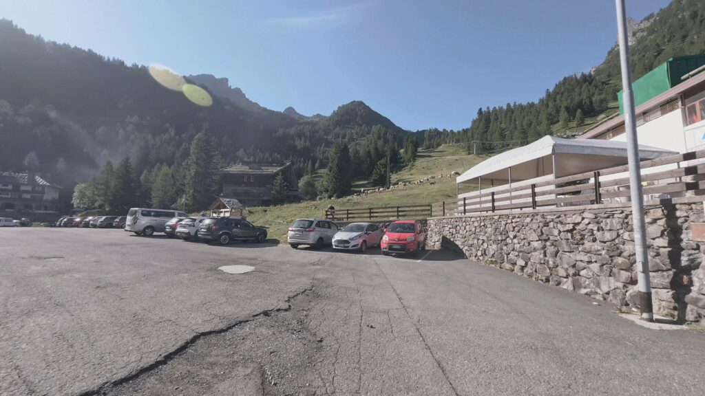 parcheggio Pescegallo