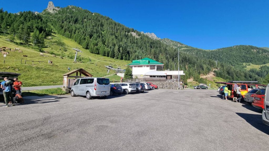 parcheggio Pescegallo