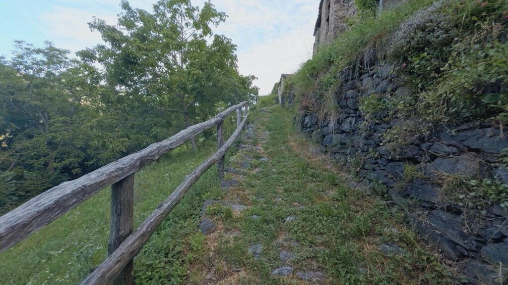Sentiero per Alpe Deleguaggio