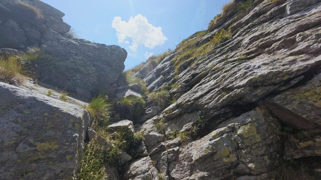 sentiero per Pizzo Alto