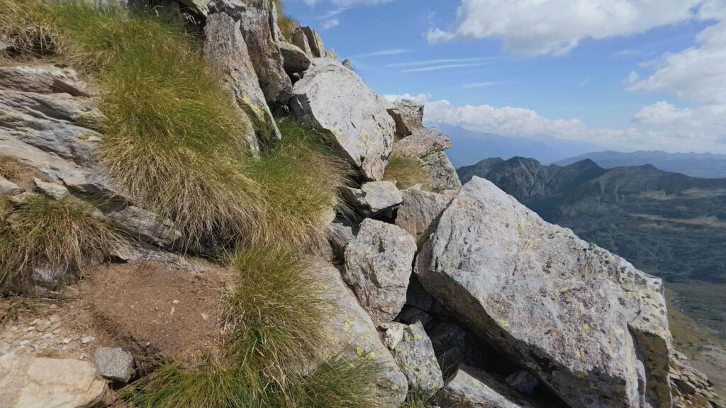 sentiero per Pizzo Alto