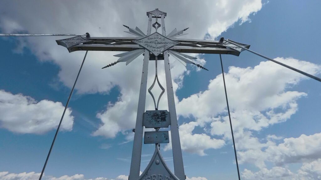 Croce di vetta Pizzo Alto