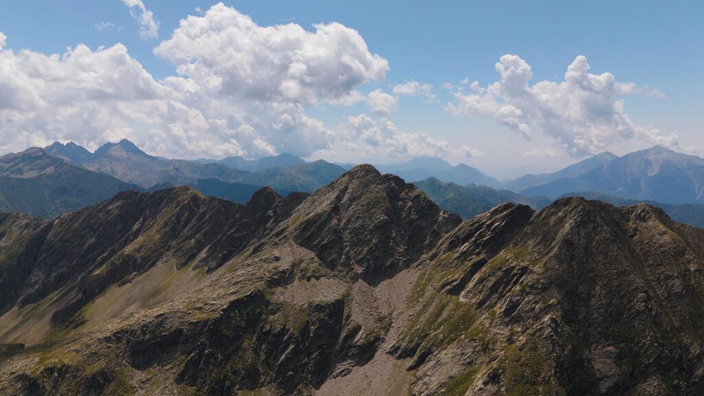 Panorami dalla vetta del Pizzo Alto