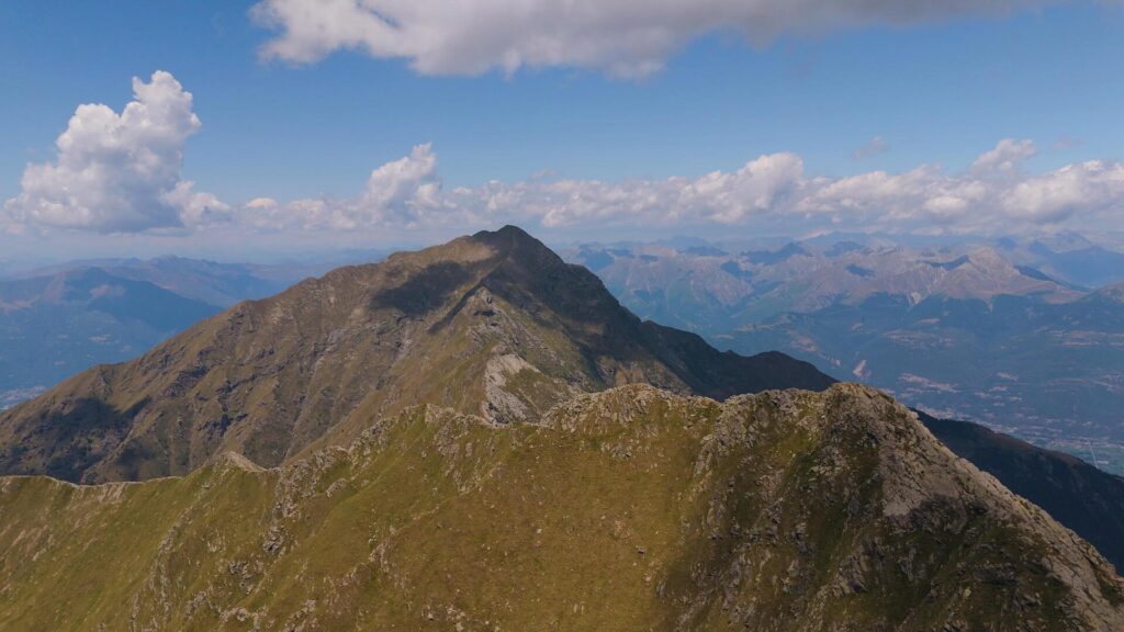 Panorami dalla vetta del Pizzo Alto