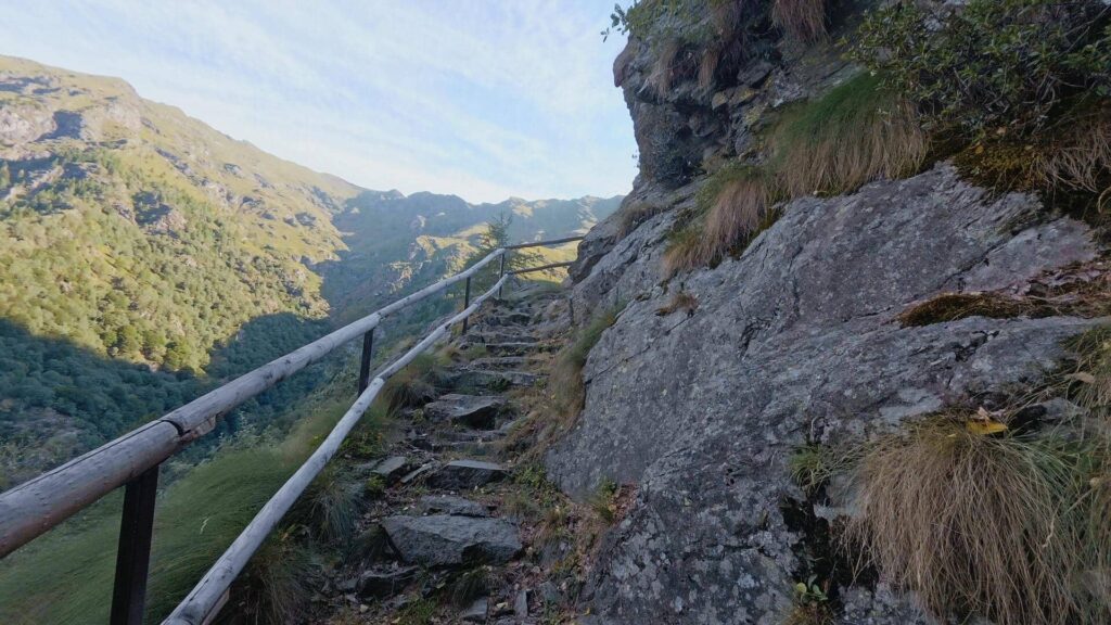 Sentiero per Alpe Deleguaggio