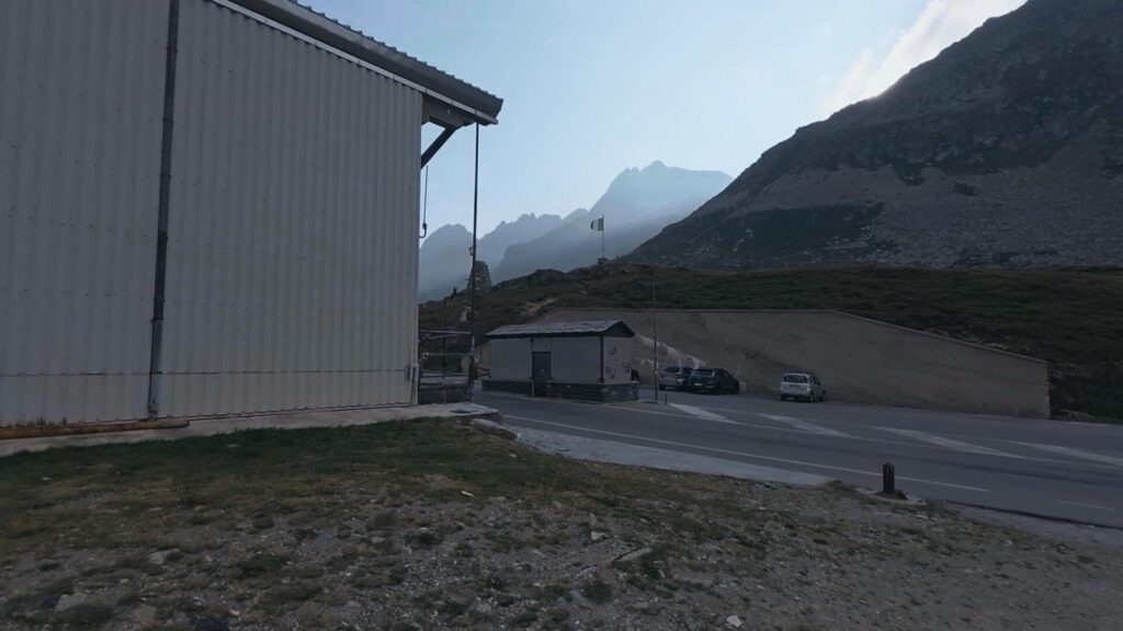 Parcheggio al Passo dello Spluga