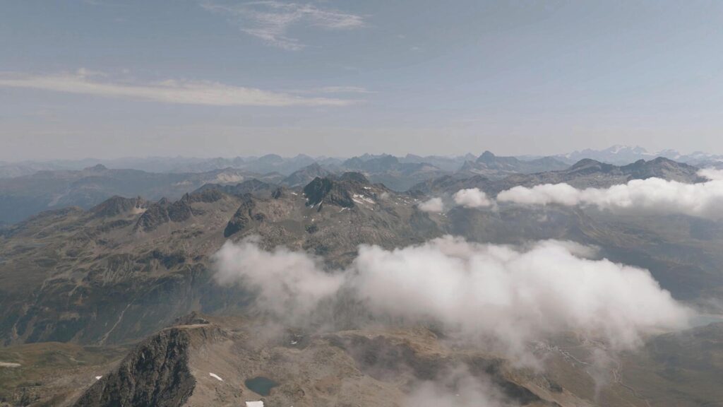panorami dalla vetta del Pizzo Tambò