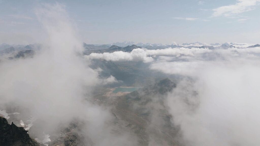 panorami dalla vetta del Pizzo Tambò