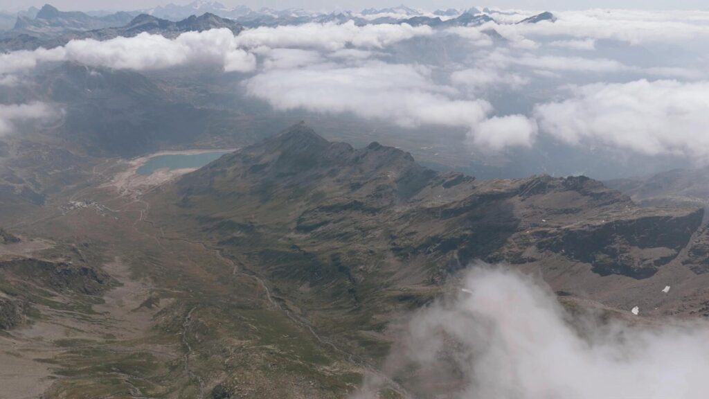 panorami dalla vetta del Pizzo Tambò