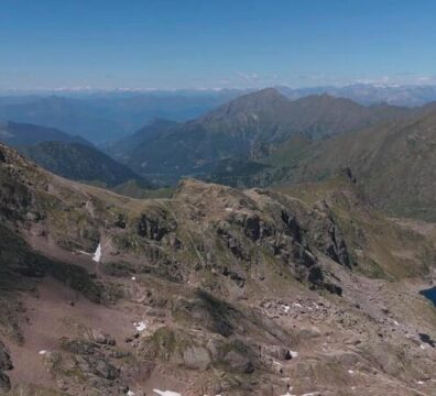 panorama del Pizzo Tre Signori e Lago dell'Inferno
