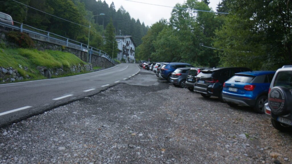 parcheggio Passo della Presolana